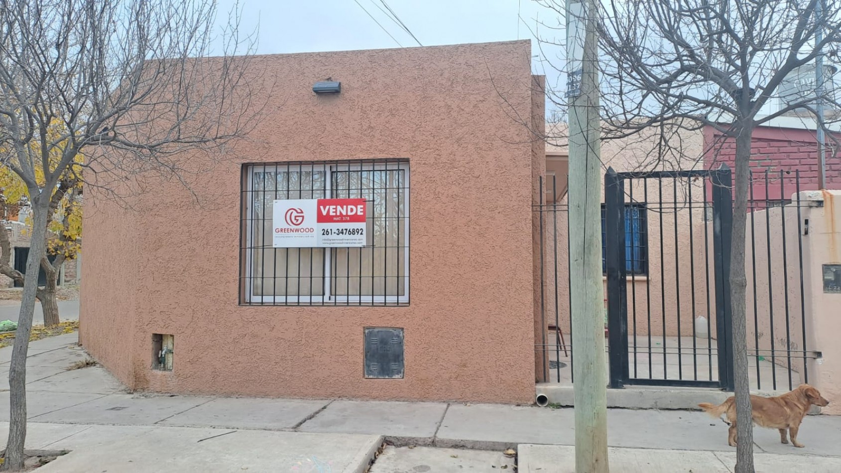 GREENWOOD VENDE CASA ESQUINERA EN PERDRIEL, LUJAN DE CUYO.