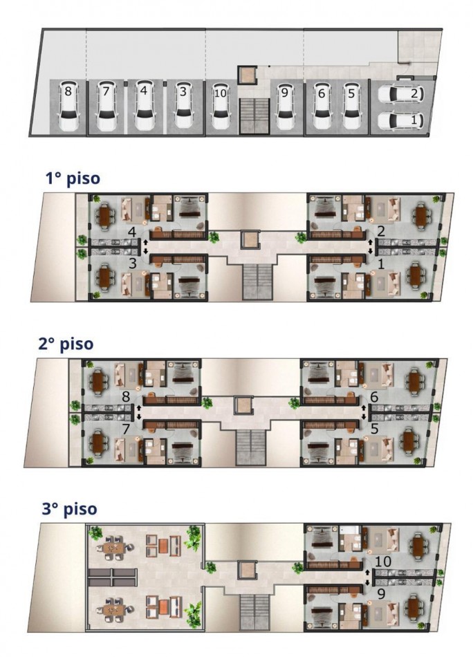 GREENWOOD VENDE HERMOSOS DEPARTAMENTOS A ESTRENAR  EN BARRIO BOMBAL SUR 