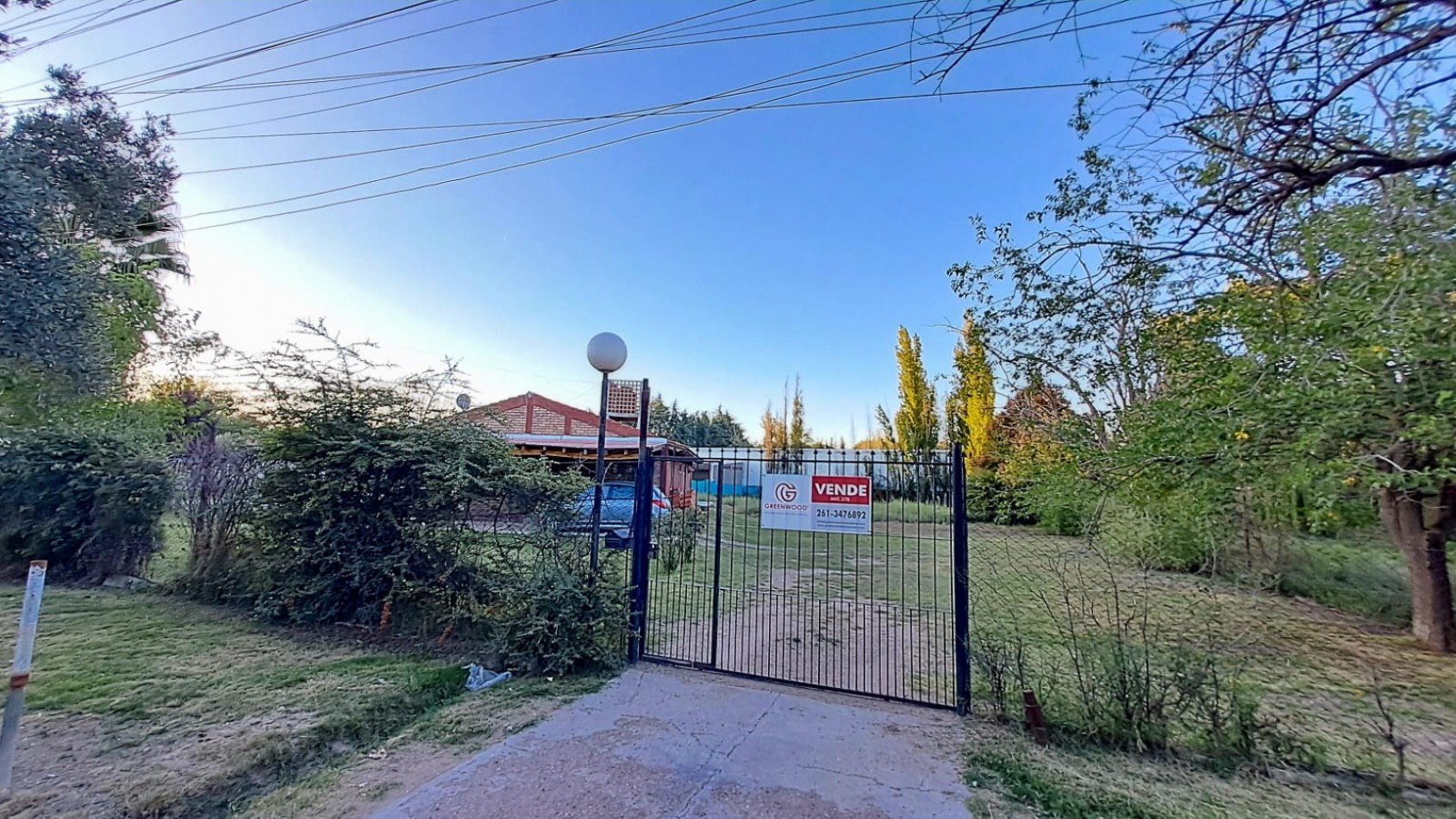 GREENWOOD VENDE CASA CON AMPLIO TERRENO EN PERDRIEL, LUJAN DE CUYO.