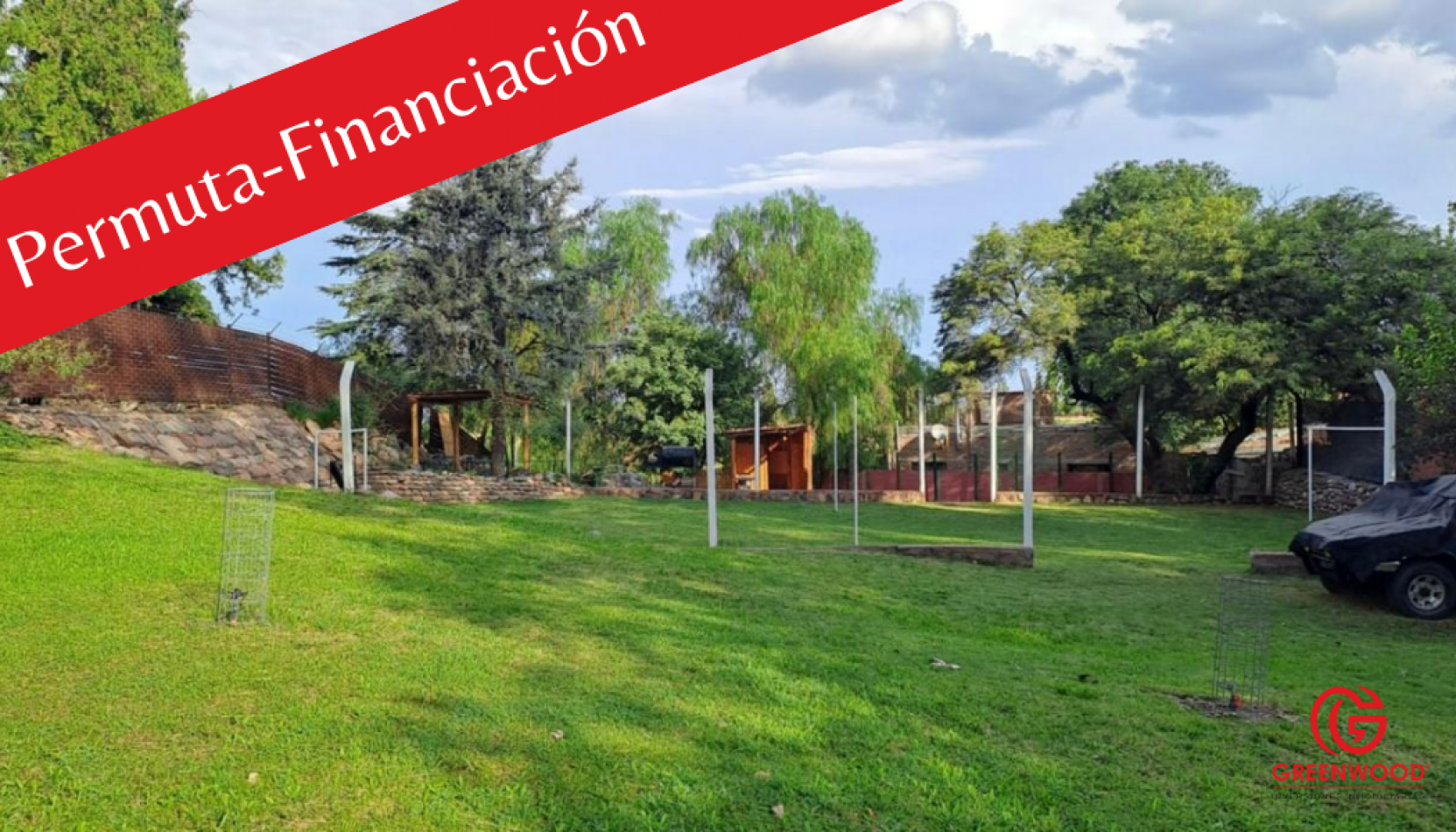 GREENWOOD VENDE TERRENO PARQUIZADO EN SANTA ELENA EN LUJAN DE CUYO.