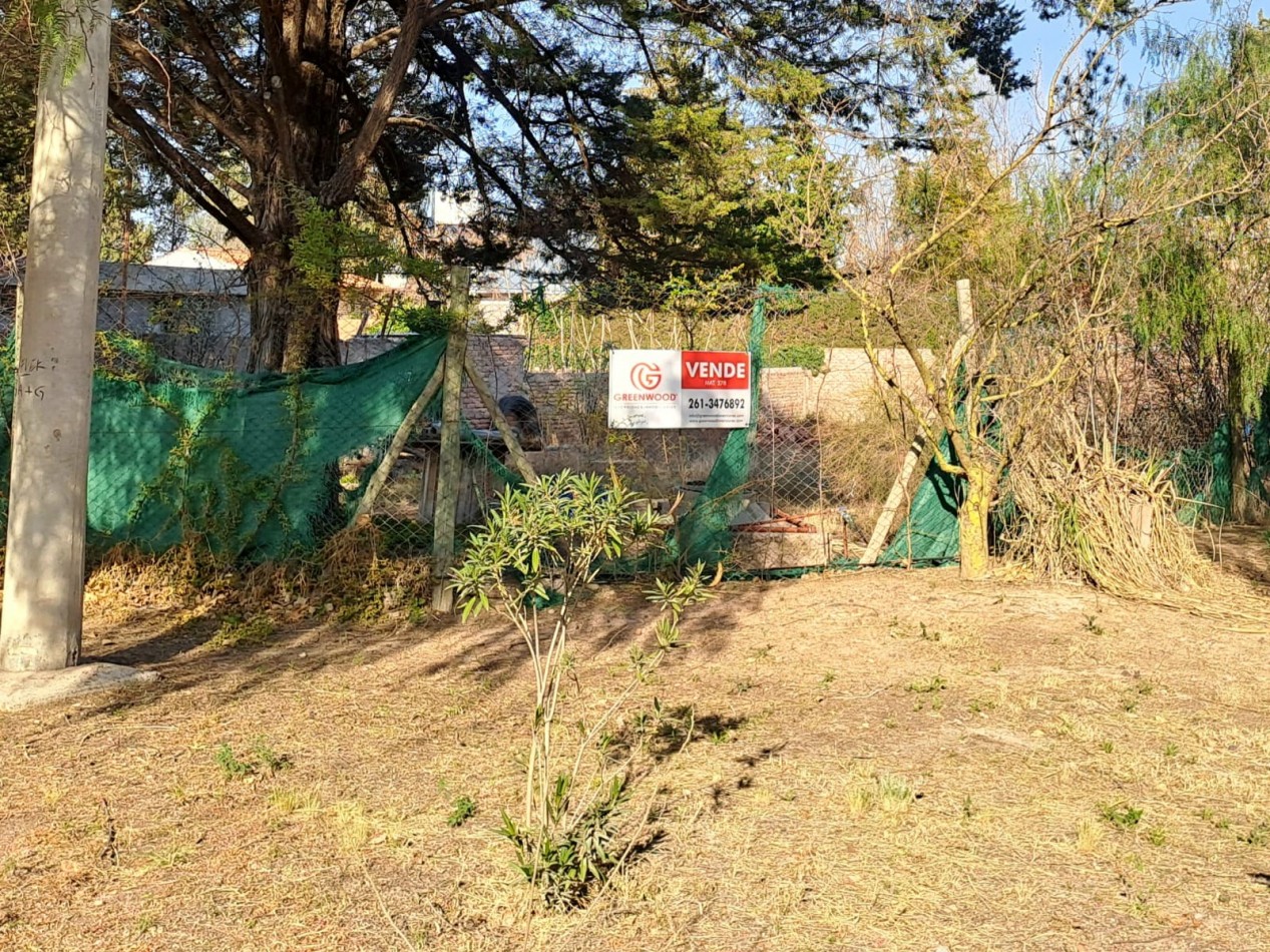 GREENWOOD INMOBILIARIA VENDE LOTE EN LUJAN DE CUYO VISTALBA!