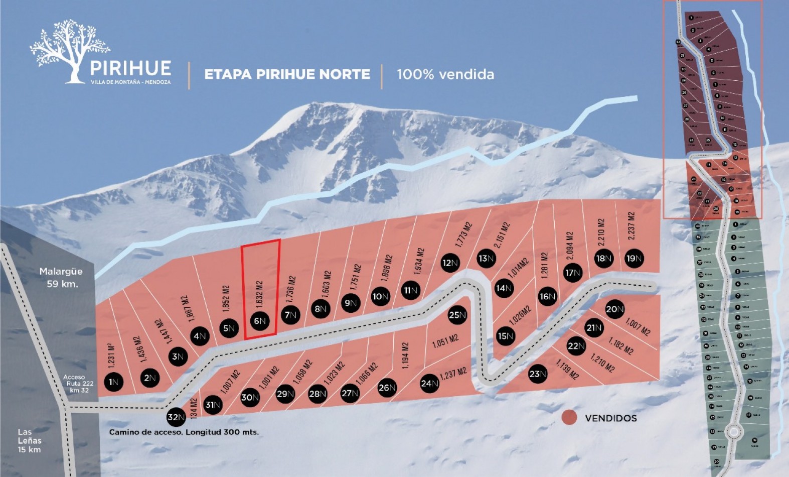 TERRENO A 15 MIN DE LAS LEÑAS.