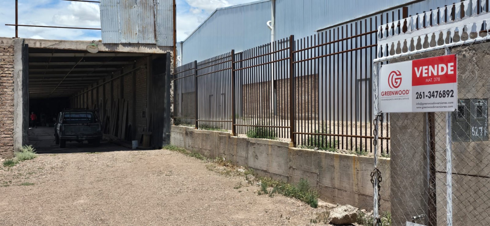 GREENWOOD INMOBILIARIA VENDE GALPON EN COQUIMBITO MAIPU