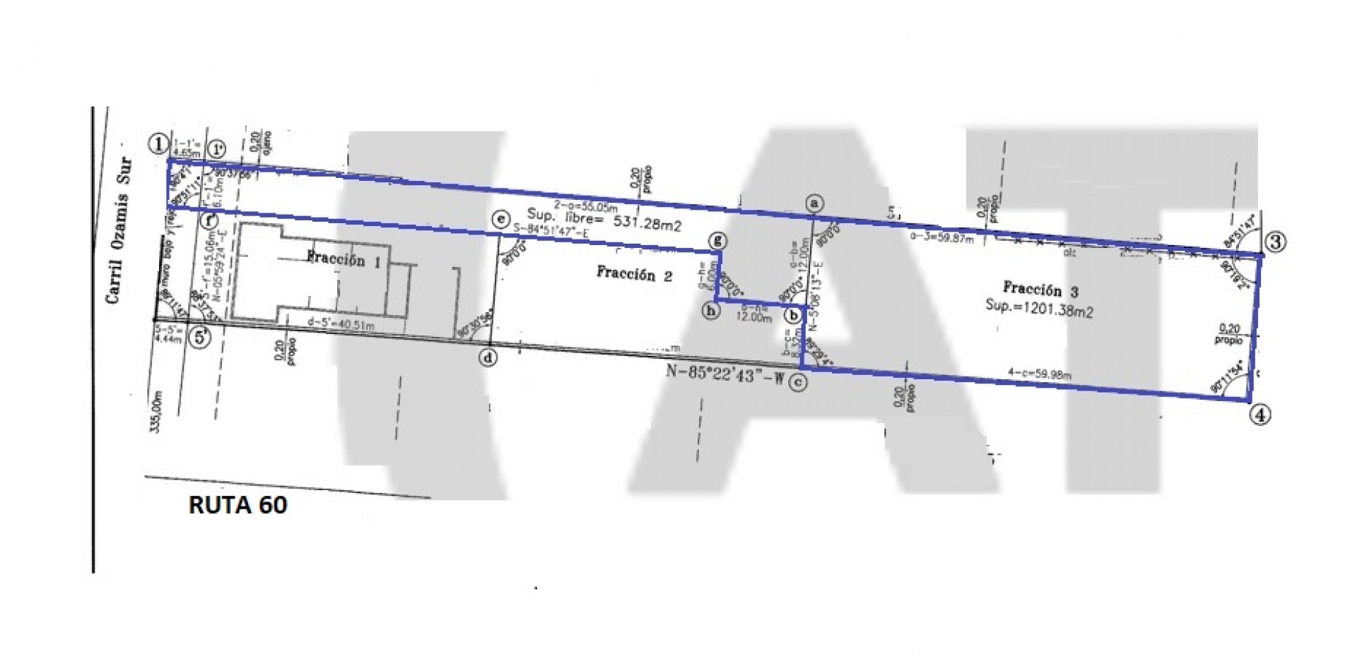 Greenwood Inmobiliaria vende espectacular lote de 1.732 m² con servicios - Russell, Maipu