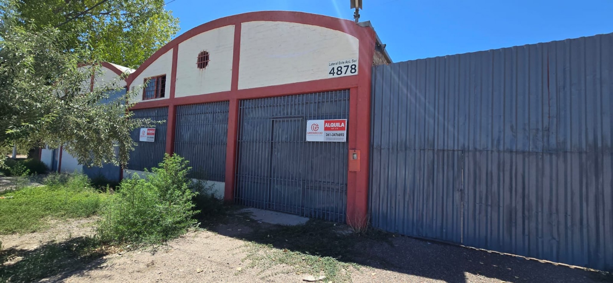 GREENWOOD INMOBILIARIA ALQUILA GALPON EN LUJAN DE CUYO 