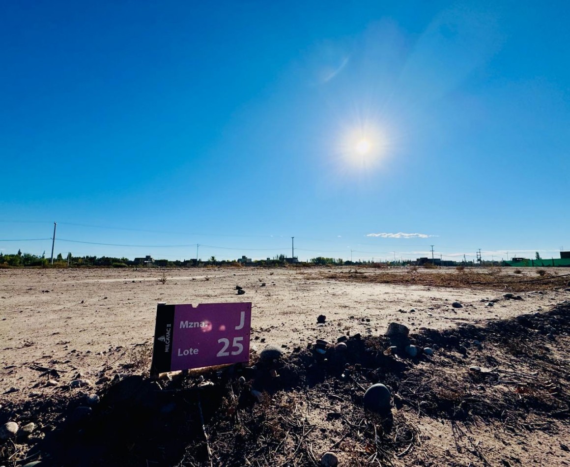 VENTA DE LOTE EN MILCAYAC 