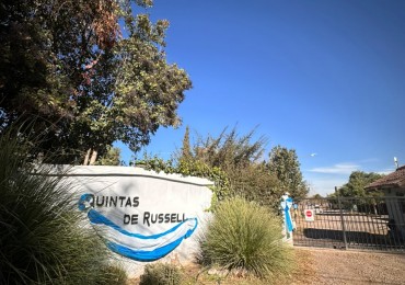 VENTA DE LOTE EN QUINTAS DE RUSSEL